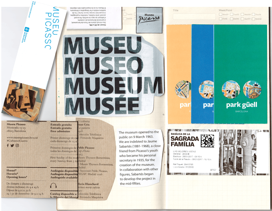 Research and project collage